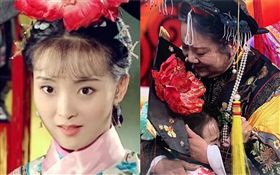  大陸綜藝《王牌隊王牌》找《還珠格格》演員趙敏芬、王豔 重現「晴兒跟老佛爺拜別」。微博