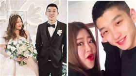 一名100kg的厚片女孩「小可愛」和未婚夫劉家偉（羊羊羊）日前舉辦婚宴，劉家偉實現對女友的承諾，將婚禮現場佈置成「仙境」，還哽咽地告白說：「我的願望就是一生一世跟妳在一起」。（圖／翻攝自微博）