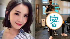 阿Sa蔡卓妍曬健身照。（圖／阿Sa IG）