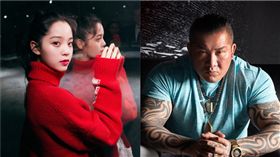 歐陽娜娜表態一中，館長發文怒轟。（圖／微博、臉書）