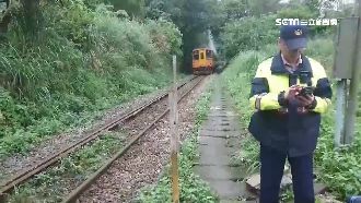 觀光火車擦撞機車　懷胎七月孕婦摔傷
