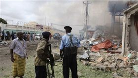 （圖／翻攝自推特）索馬利亞,青年黨,炸彈,恐攻