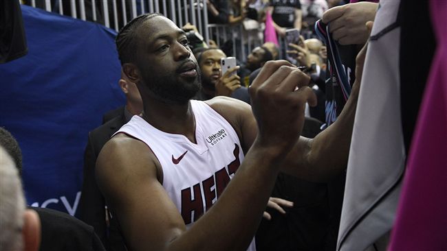 NBA／韋德作客　巫師球迷喊MVP