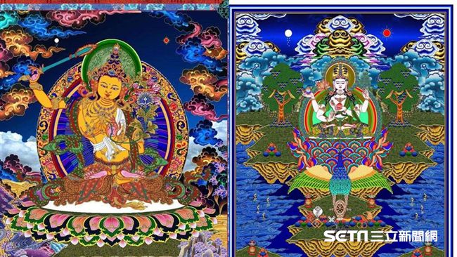 獨／用小畫家繪佛圖　網一看全跪了