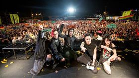 CHTHONIC,閃靈,Freddy,林昶佐,大港開唱,高雄,韓國瑜 圖/閃靈臉書