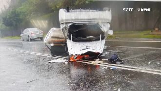 剛拿到駕照就出包　駕駛自撞摔出7人