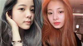 歐陽娜娜,子瑜／翻攝自歐陽娜娜、TWICE IG
