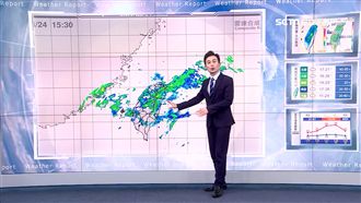明稍回暖雨具別收！2鋒面接力掃台灣