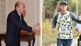 ▲韓國瑜及蔡詩萍（組合圖，資料畫面）