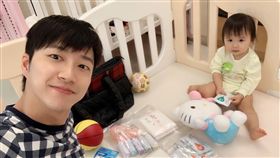 江宏傑,小小愛,待產包／翻攝自江宏傑臉書