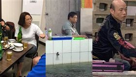 撞臉蔡英文、柯文哲、韓國瑜／翻攝自臉書爆廢公社、各政治人物臉書