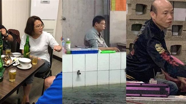 小英柯P韓總都去釣蝦？網驚：本尊吧