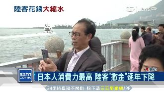 陸客來發大財？觀光局打臉：日本第一