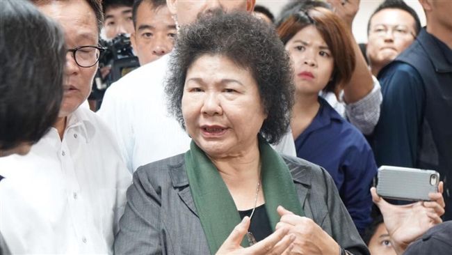 陳菊近年飽受健康問題之苦，近日請辭獲准。（圖／翻攝自陳菊臉書）