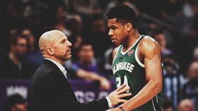 NBA／曾教字母哥　基德也想教詹皇
NBA,洛杉磯湖人,Jason Kidd,密爾瓦基公鹿,Giannis Antetokounmpo
翻攝自推特