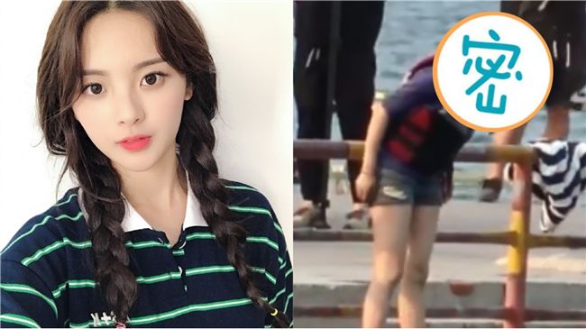 噁！女星隨地吐痰畫面流出…網全譙翻