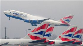 英航航空。翻攝路透