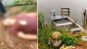 大陸江蘇一名翟姓男子日前與友人相約釣魚，但釣了半天都沒收穫，因此改用非法「電魚」，沒想到電魚工具不小心碰到船體，導致翟男友人被電死。而翟男為了避責，騙友人家屬死因是「中暑晕倒」，但屍檢後發現遺體上有多處燒傷，才揭開死亡真相，目前翟某因涉嫌過失致死罪被提起公訴。（圖／翻攝自看看新聞）