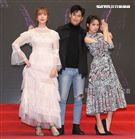 「C.S.I.C.鑑識英雄II正義之戰」演員蔡淑臻、周孝安、阿喜。（記者邱榮吉/攝影）