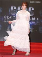 「C.S.I.C.鑑識英雄II正義之戰」演員蔡淑臻。（記者邱榮吉/攝影）