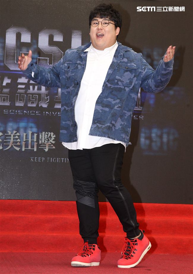 「C.S.I.C.鑑識英雄II正義之戰」演員楊震。（記者邱榮吉/攝影）