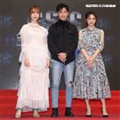 「C.S.I.C.鑑識英雄II正義之戰」演員蔡淑臻、周孝安、阿喜。（記者邱榮吉/攝影）