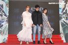 「C.S.I.C.鑑識英雄II正義之戰」演員蔡淑臻、周孝安、阿喜。（記者邱榮吉/攝影）