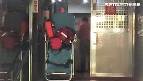 台北市中山區1名30歲的楊姓女子燒炭自殺現場（讀者提供）