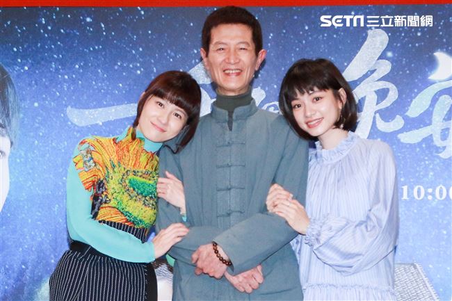 《一千個晚安》同歡會，連愈涵、陳博正、姚愛甯。（記者林士傑/攝影）