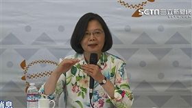 蔡英文總統隨團媒體茶敘，馬紹爾。