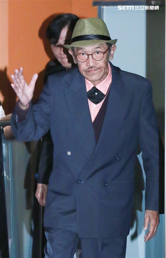 電影「老大人」首映會，演員小戽斗。（記者林士傑/攝影）