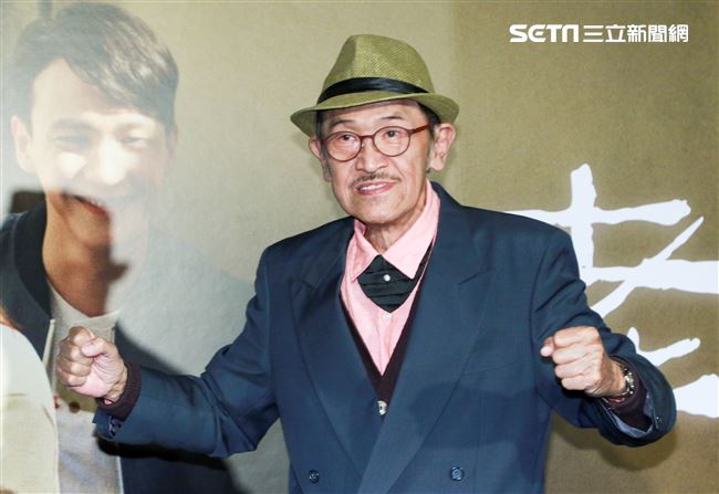 電影「老大人」首映會，演員小戽斗。（記者林士傑/攝影）