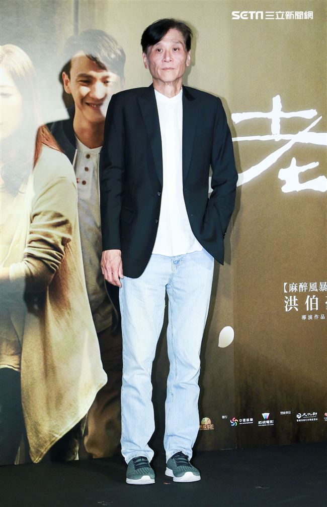 電影「老大人」首映會，演員喜翔。（記者林士傑/攝影）