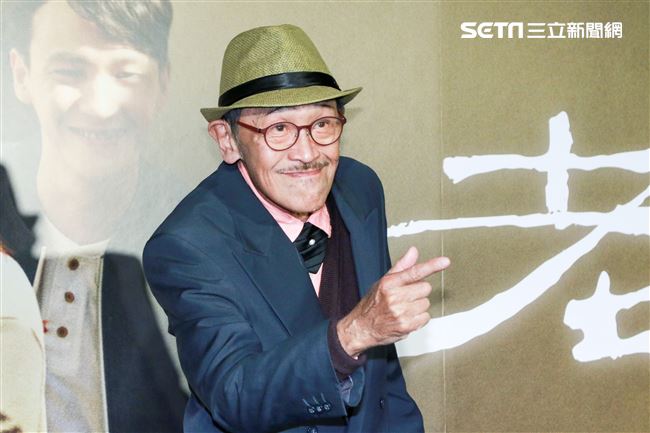 電影「老大人」首映會，演員小戽斗。（記者林士傑/攝影）