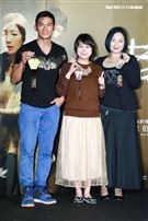 電影「老大人」首映會，王月。（記者林士傑/攝影）