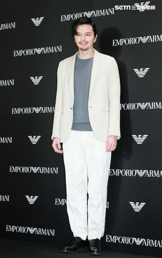 義大利精品服飾概念旗艦店開幕活動，江常輝。（記者林士傑/攝影）