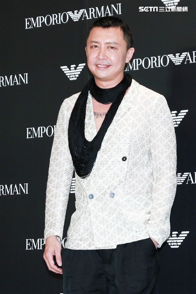 義大利精品服飾概念旗艦店開幕活動，設計師劉大強。（記者林士傑/攝影）