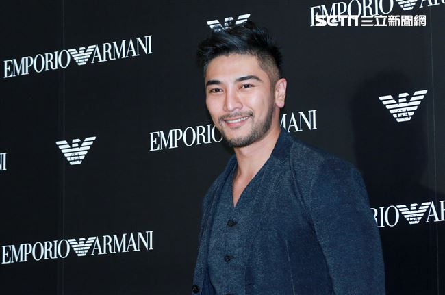 義大利精品服飾概念旗艦店開幕活動，羅平。（記者林士傑/攝影）