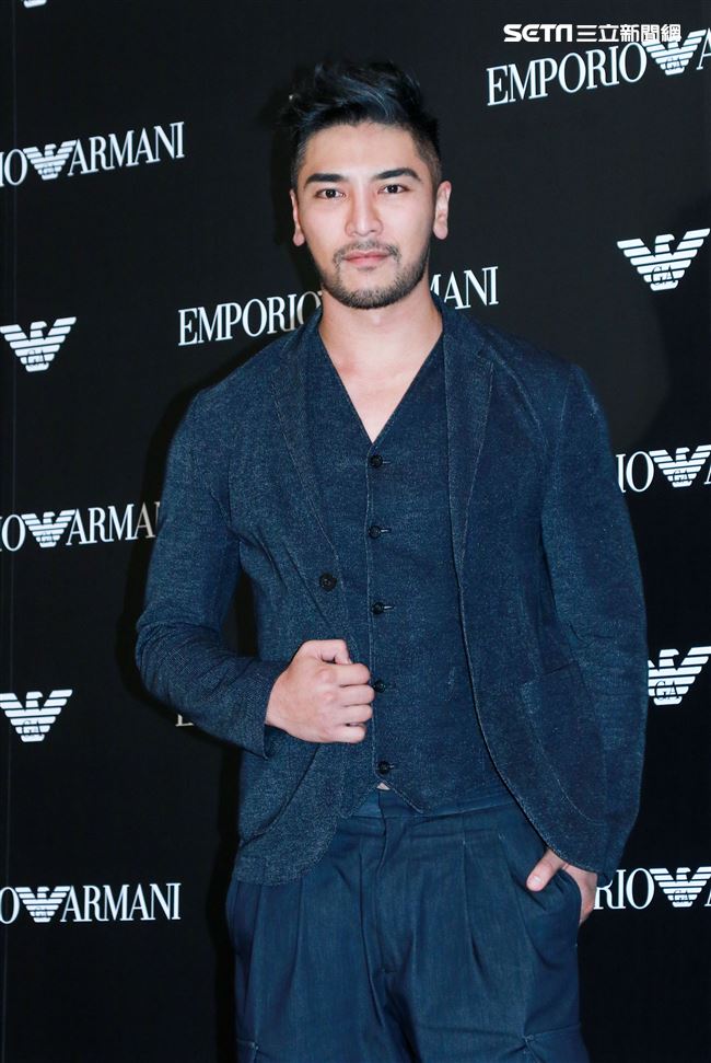 義大利精品服飾概念旗艦店開幕活動，羅平。（記者林士傑/攝影）