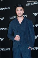 義大利精品服飾概念旗艦店開幕活動，羅平。（記者林士傑/攝影）