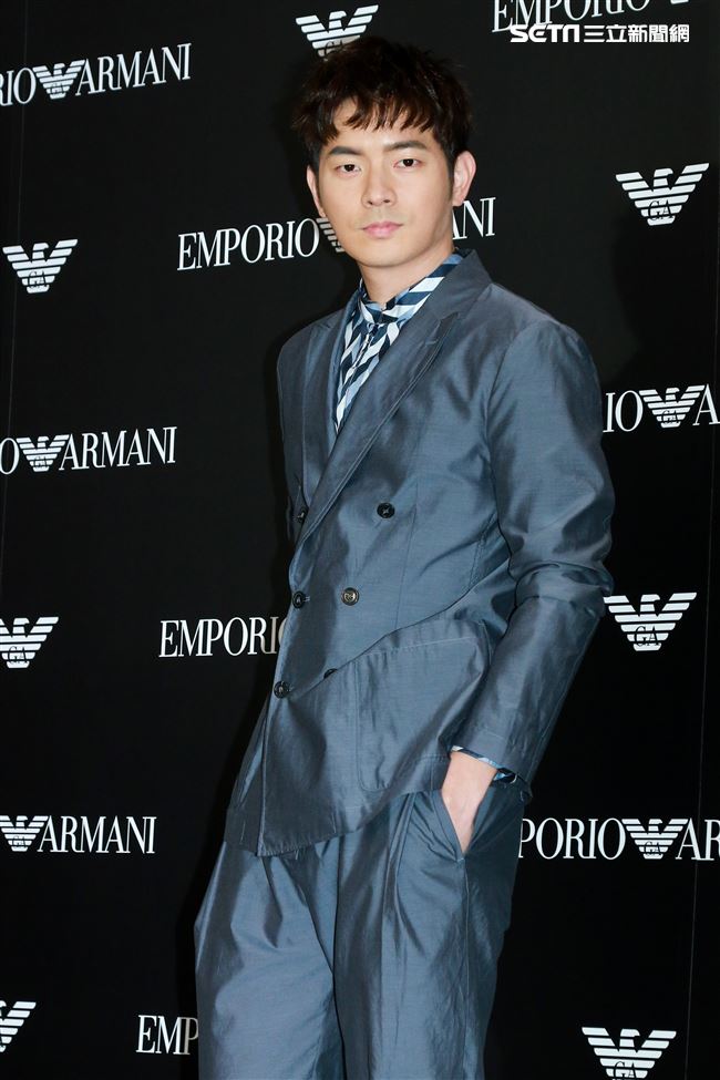 義大利精品服飾概念旗艦店開幕活動，宥勝。（記者林士傑/攝影）