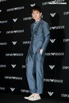 義大利精品服飾概念旗艦店開幕活動，宥勝。（記者林士傑/攝影）