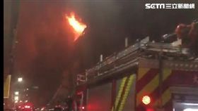  北市,農安街,火警,受困,陽台,火舌