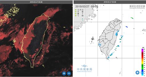 今明暖熱 週五六濕涼 週日轉濕冷吳德榮2019/3/27