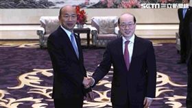 韓國瑜會見劉結一,高雄市政府