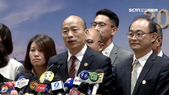 韓國瑜與涉台智庫密門會！邁邁籲說明