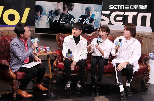 the MIX安安大明星。（記者邱榮吉/攝影）