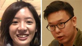 黃瀞瑩、林飛帆（圖／翻攝自黃瀞瑩、林飛帆臉書）