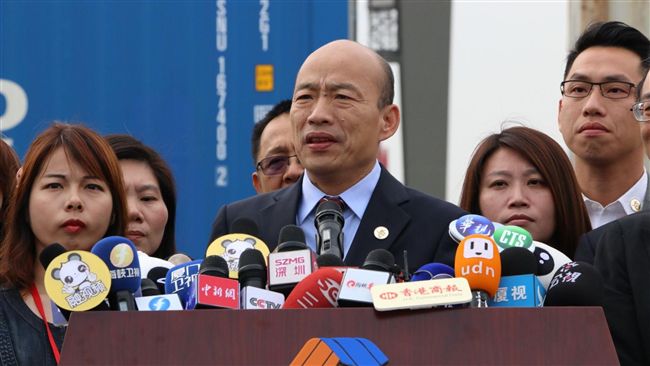 陸媒刊韓國瑜照片　比習近平訪歐還多