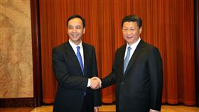 朱立倫,習近平／翻攝自中國國民黨